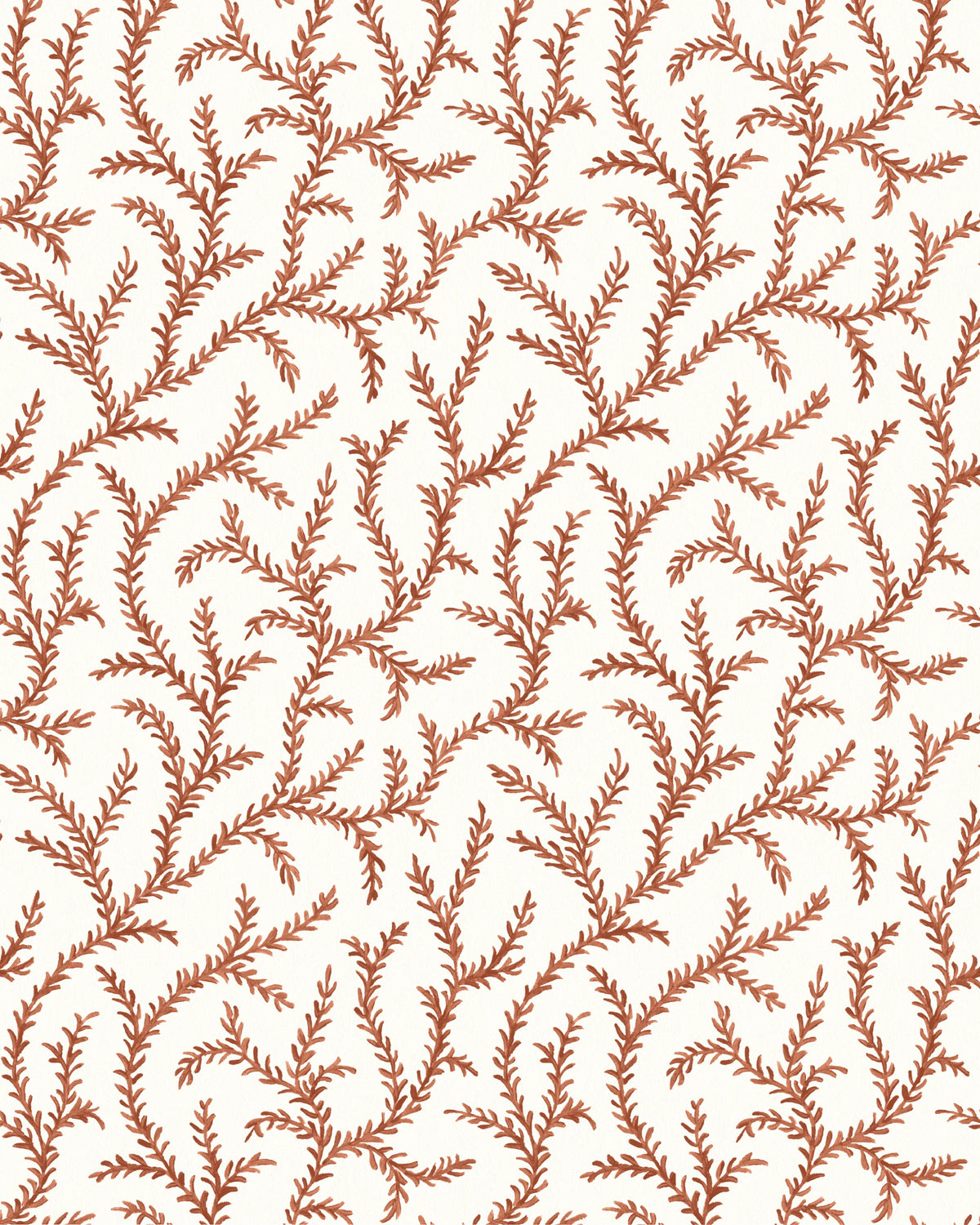 Inaya Wallpaper in Madder color - pattern number PWC100010.919.0 - by The Pure Edit in the Sustainable Wallcovering collection