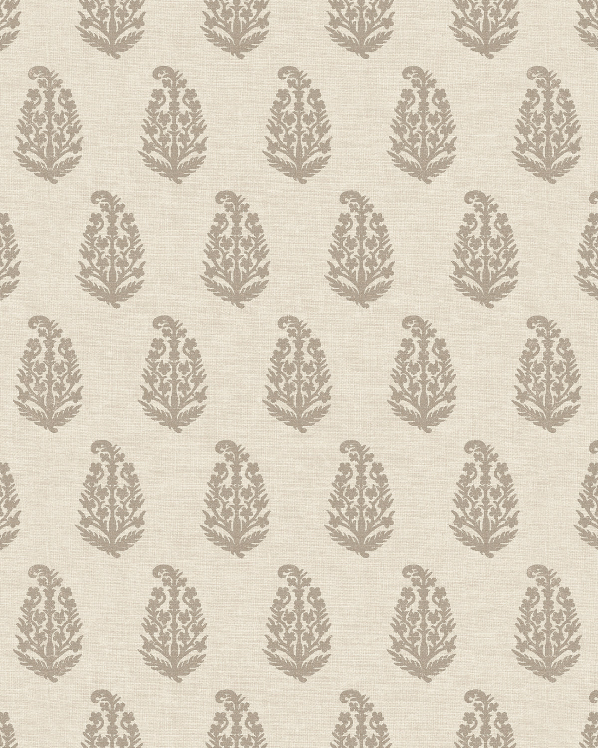 Indira Wallpaper in Stone color - pattern number PWC100012.106.0 - by The Pure Edit in the Sustainable Wallcovering collection