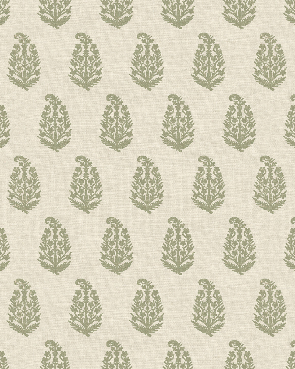 Indira Wallpaper in Sage color - pattern number PWC100012.30.0 - by The Pure Edit in the Sustainable Wallcovering collection