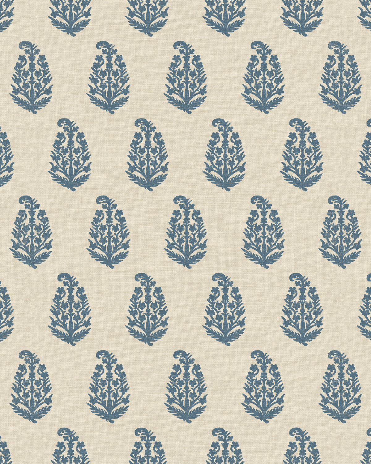 Indira Wallpaper in Indigo color - pattern number PWC100012.50.0 - by The Pure Edit in the Sustainable Wallcovering collection