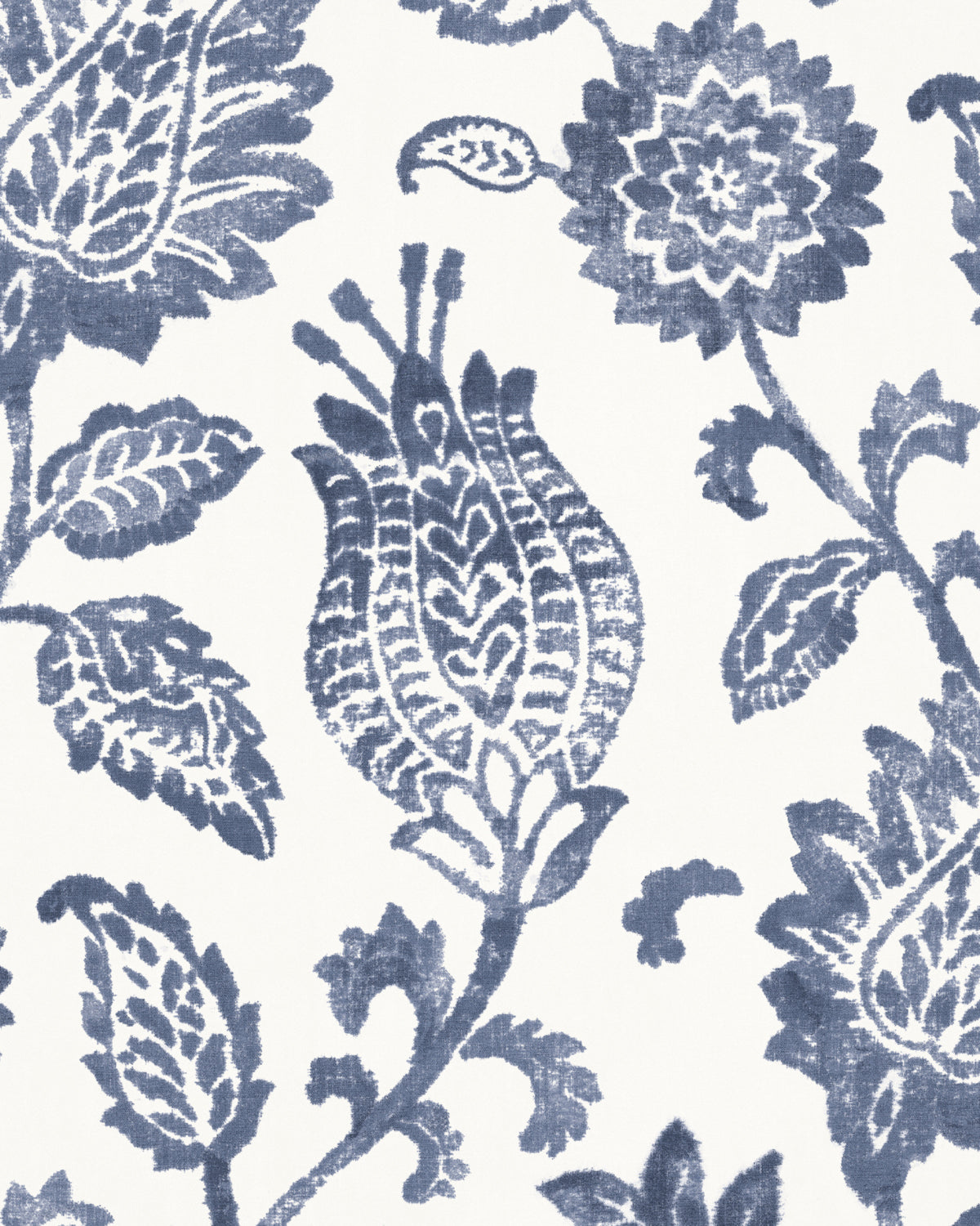 Palais Wallpaper in Indigo color - pattern number PWC100018.50.0 - by The Pure Edit in the Sustainable Wallcovering collection