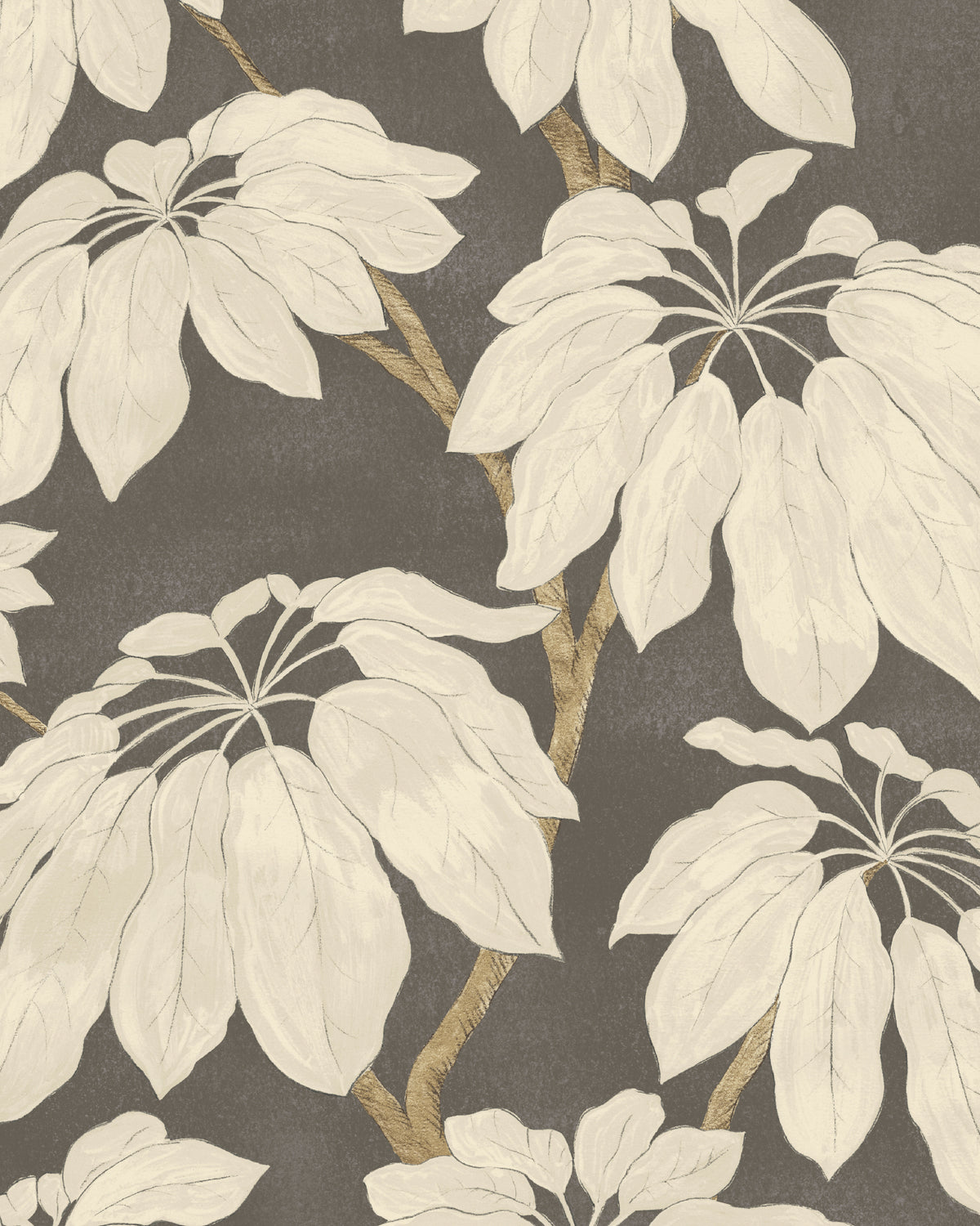 Pondicherry Wallpaper in Smoke color - pattern number PWC100019.816.0 - by The Pure Edit in the Sustainable Wallcovering collection