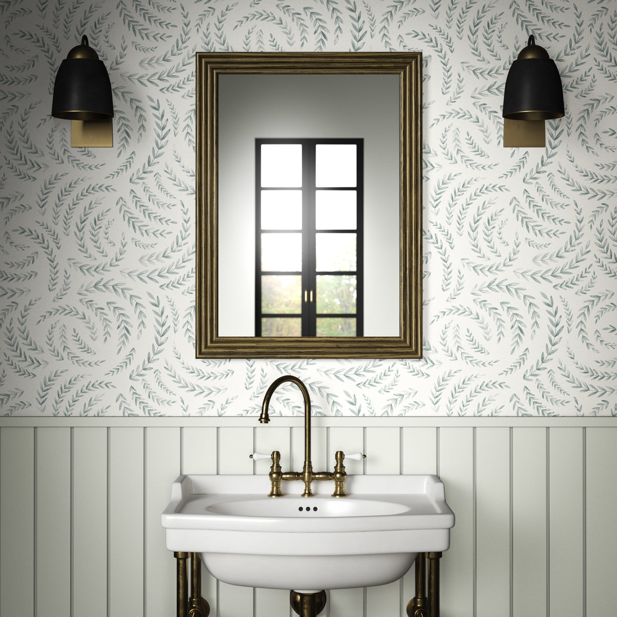 Shida Wallpaper in Mineral color - pattern number PWC100020.13.0 - by The Pure Edit in the Sustainable Wallcovering collection