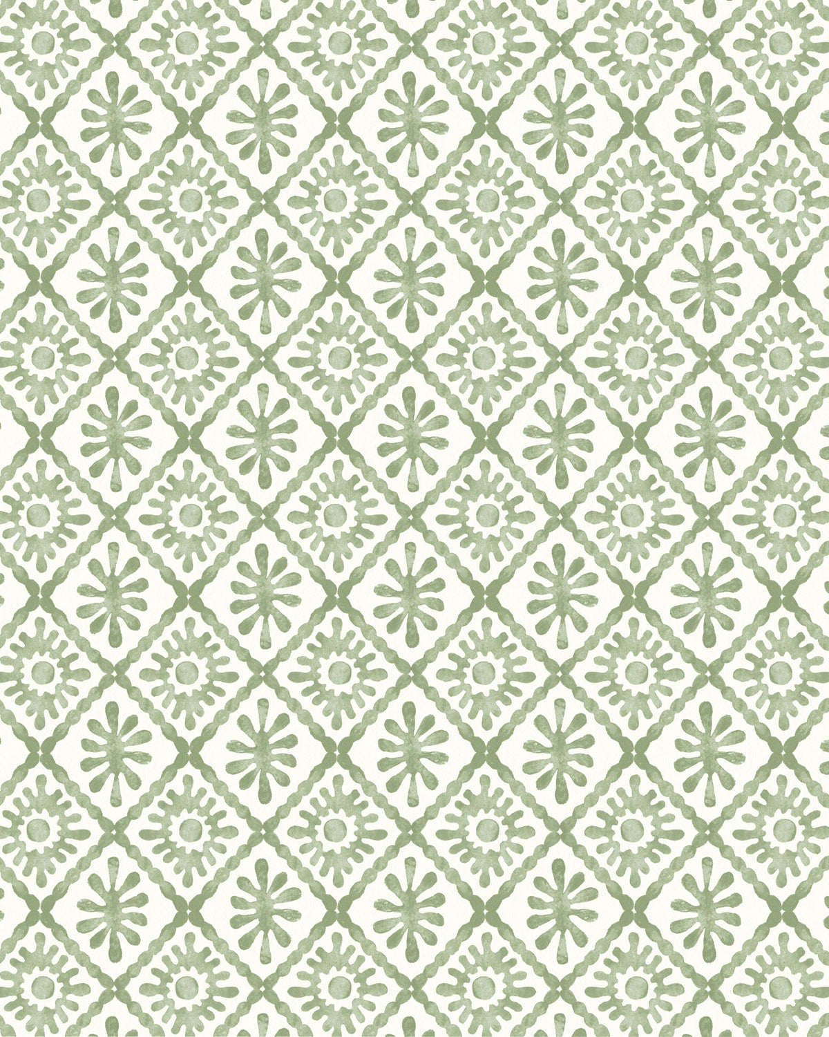 Sumana Wallpaper in Sage color - pattern number PWC100021.30.0 - by The Pure Edit in the Sustainable Wallcovering collection