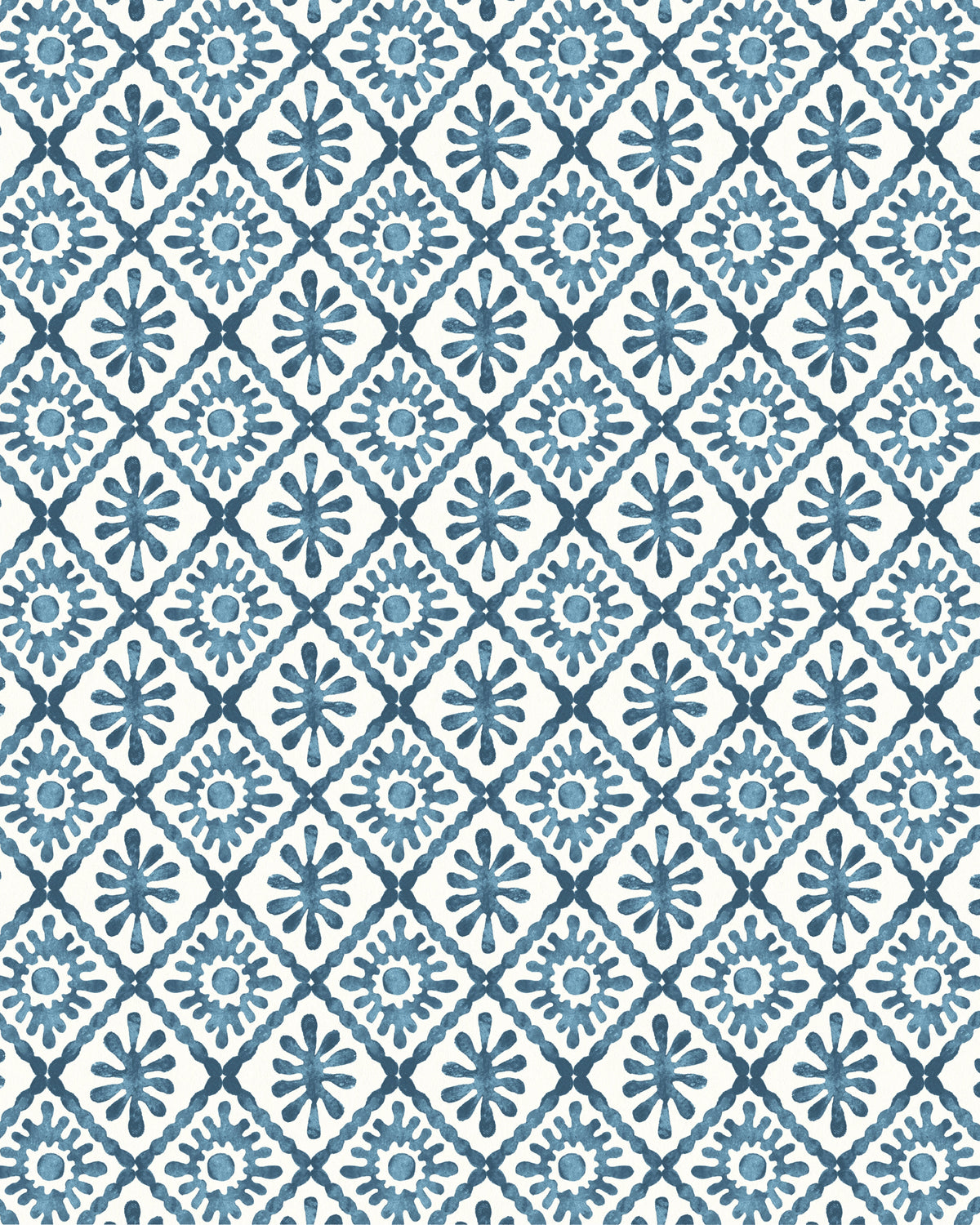 Sumana Wallpaper in Indigo color - pattern number PWC100021.50.0 - by The Pure Edit in the Sustainable Wallcovering collection