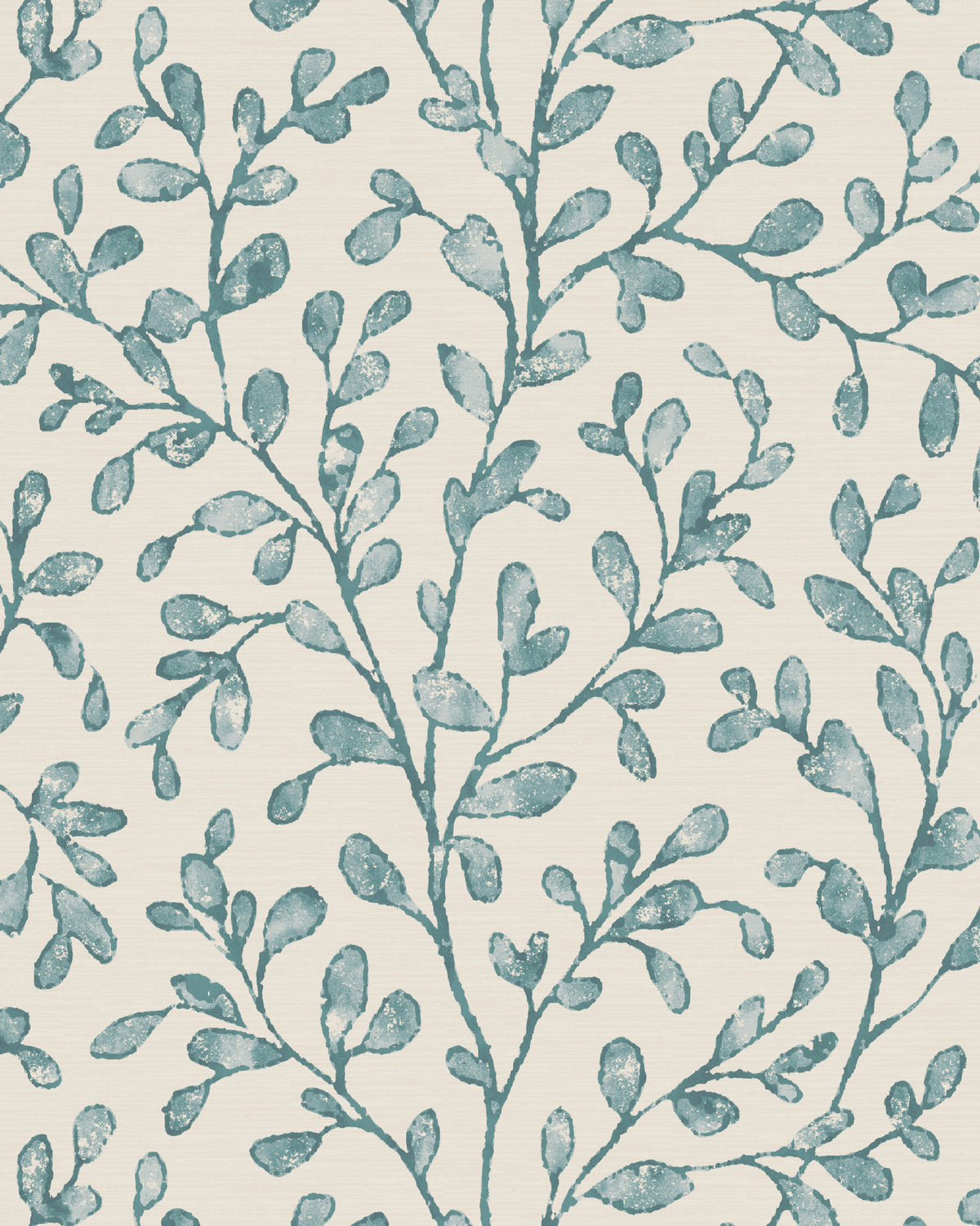 Taree Wallpaper in Teal color - pattern number PWC100022.35.0 - by The Pure Edit in the Sustainable Wallcovering collection