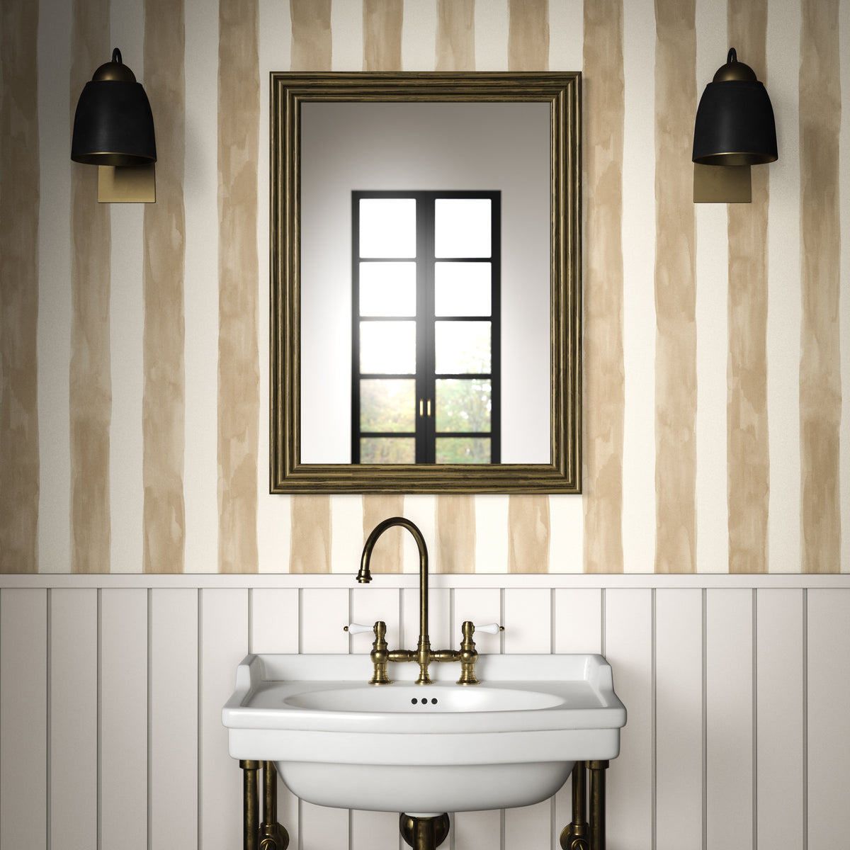 Tassa Grande Wallpaper in Stone color - pattern number PWC100023.106.0 - by The Pure Edit in the Sustainable Wallcovering collection