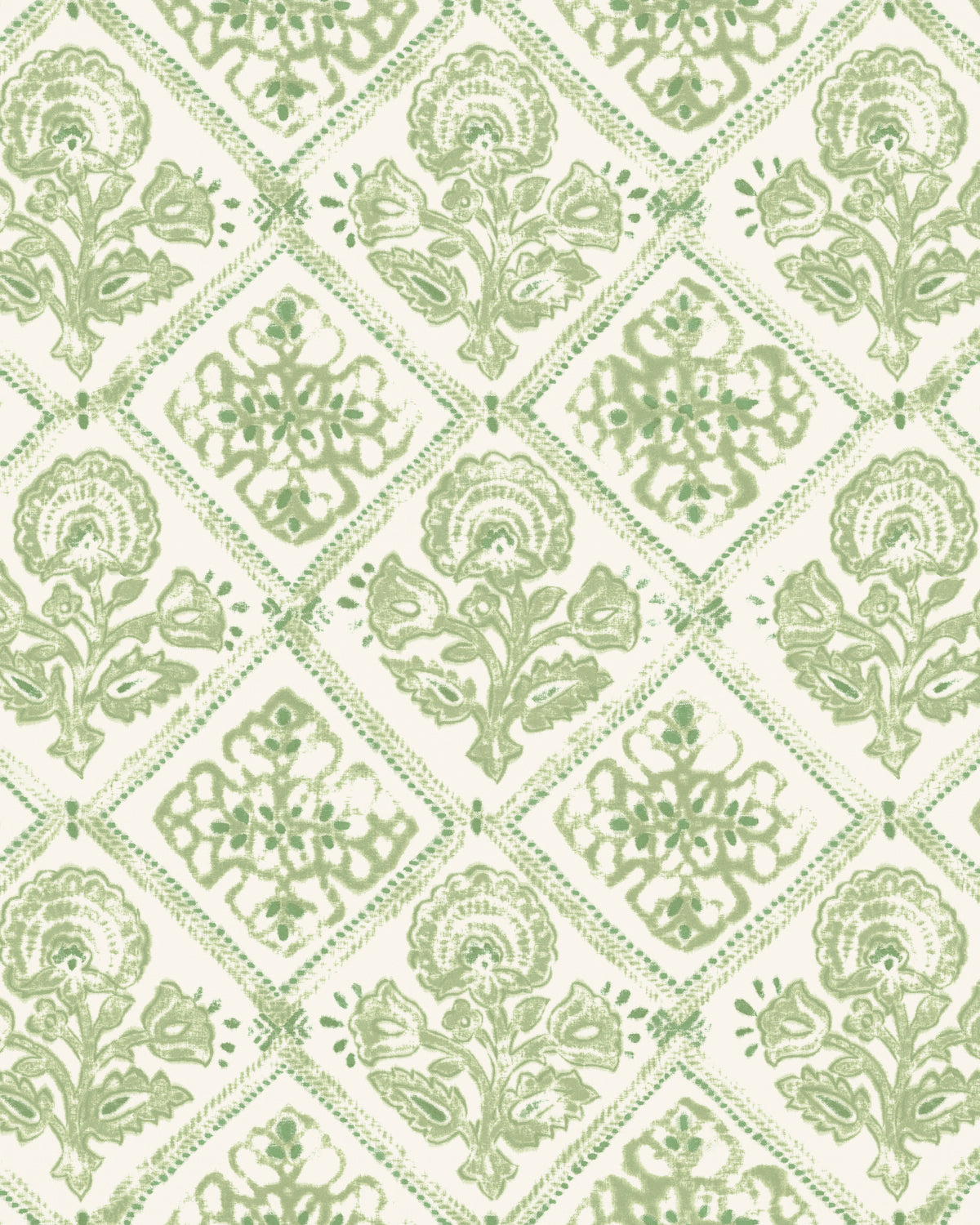 Watika Wallpaper in Parsley color - pattern number PWC100025.30.0 - by The Pure Edit in the Sustainable Wallcovering collection