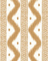 Zena Wallpaper in Amber color - pattern number PWC100027.1216.0 - by The Pure Edit in the Sustainable Wallcovering collection