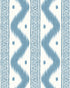 Zena Wallpaper in Chambray color - pattern number PWC100027.15.0 - by The Pure Edit in the Sustainable Wallcovering collection