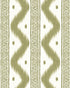 Zena Wallpaper in Moss color - pattern number PWC100027.23.0 - by The Pure Edit in the Sustainable Wallcovering collection