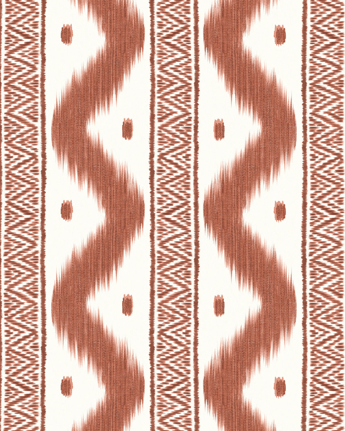 Zena Wallpaper in Rust color - pattern number PWC100027.24.0 - by The Pure Edit in the Sustainable Wallcovering collection