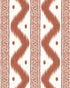 Zena Wallpaper in Rust color - pattern number PWC100027.24.0 - by The Pure Edit in the Sustainable Wallcovering collection