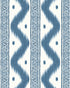 Zena Wallpaper in Indigo color - pattern number PWC100027.50.0 - by The Pure Edit in the Sustainable Wallcovering collection