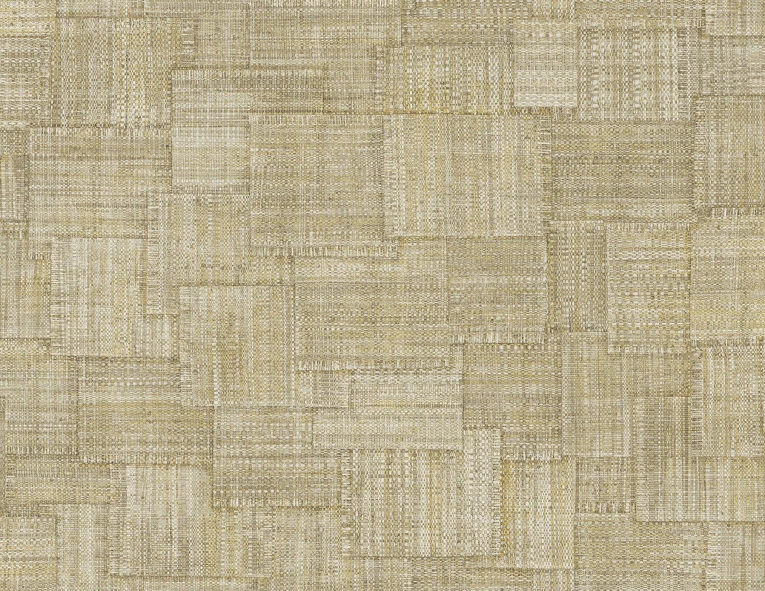 Woven Blocks wallpaper in beige color - pattern number RA41704 - by Seabrook in the Raffia collection