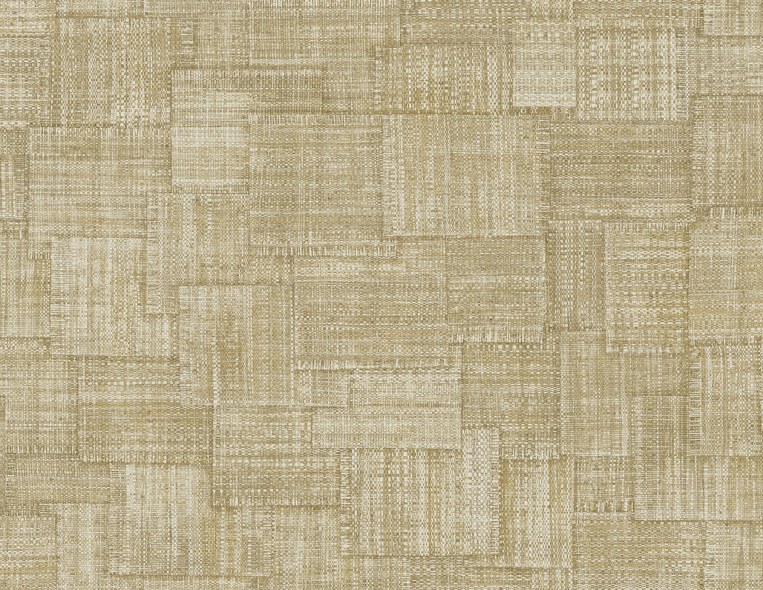 Woven Blocks wallpaper in dune color - pattern number RA41705 - by Seabrook in the Raffia collection