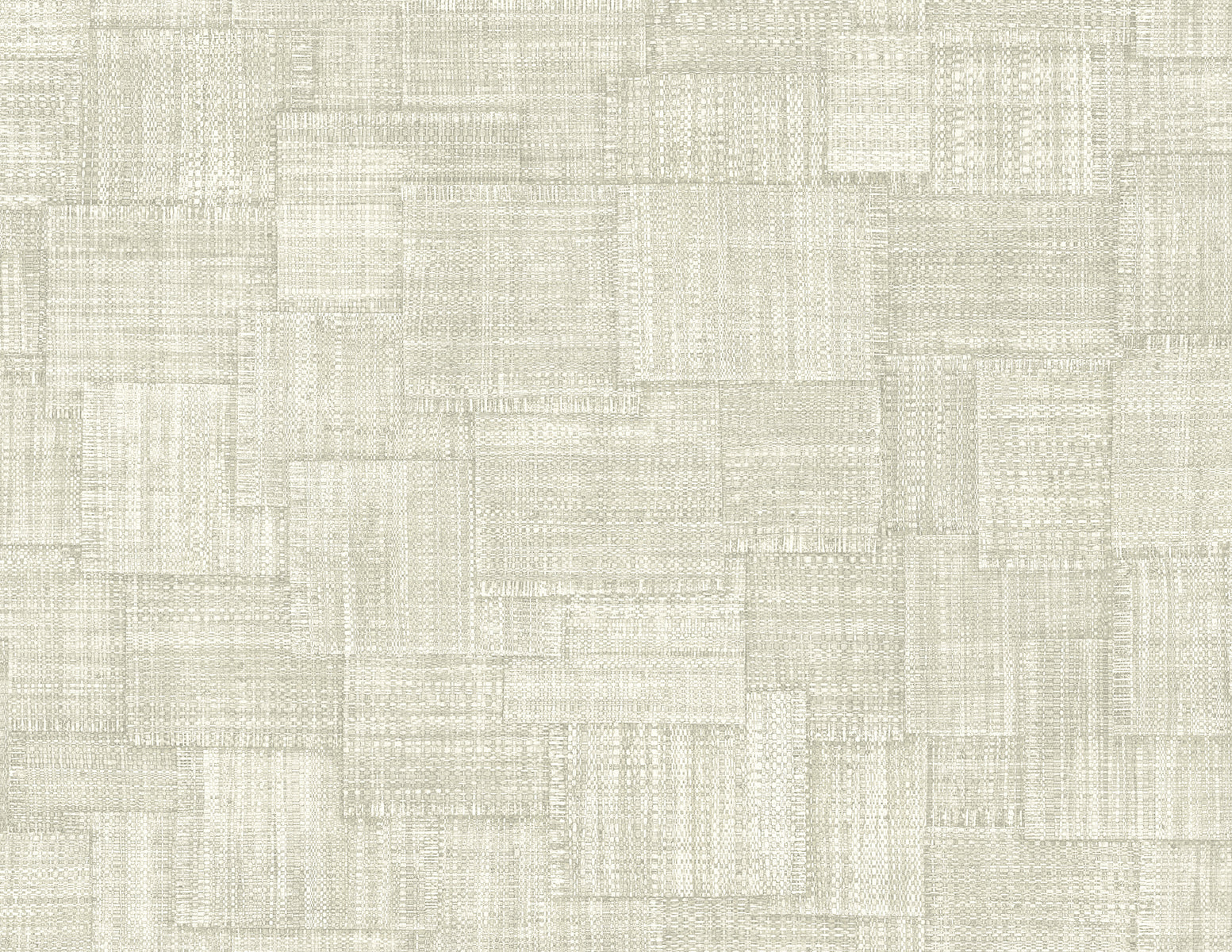 Woven Blocks wallpaper in oyster color - pattern number RA41710 - by Seabrook in the Raffia collection