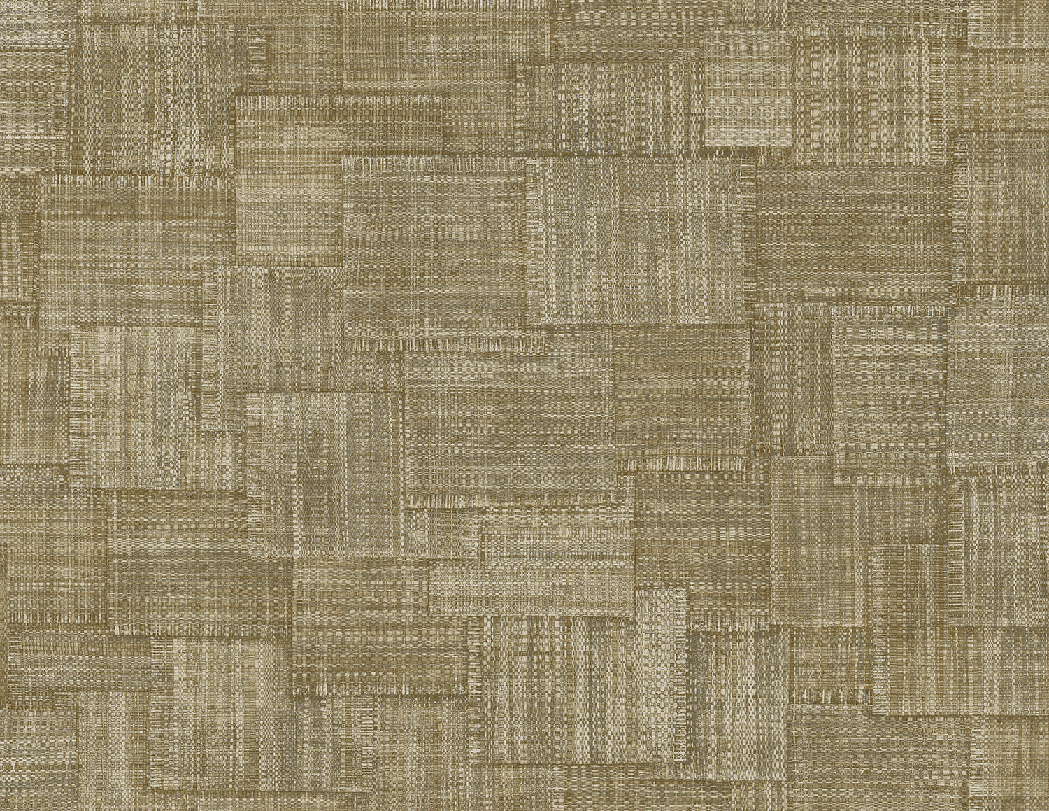 Woven Blocks wallpaper in burlap color - pattern number RA41712 - by Seabrook in the Raffia collection