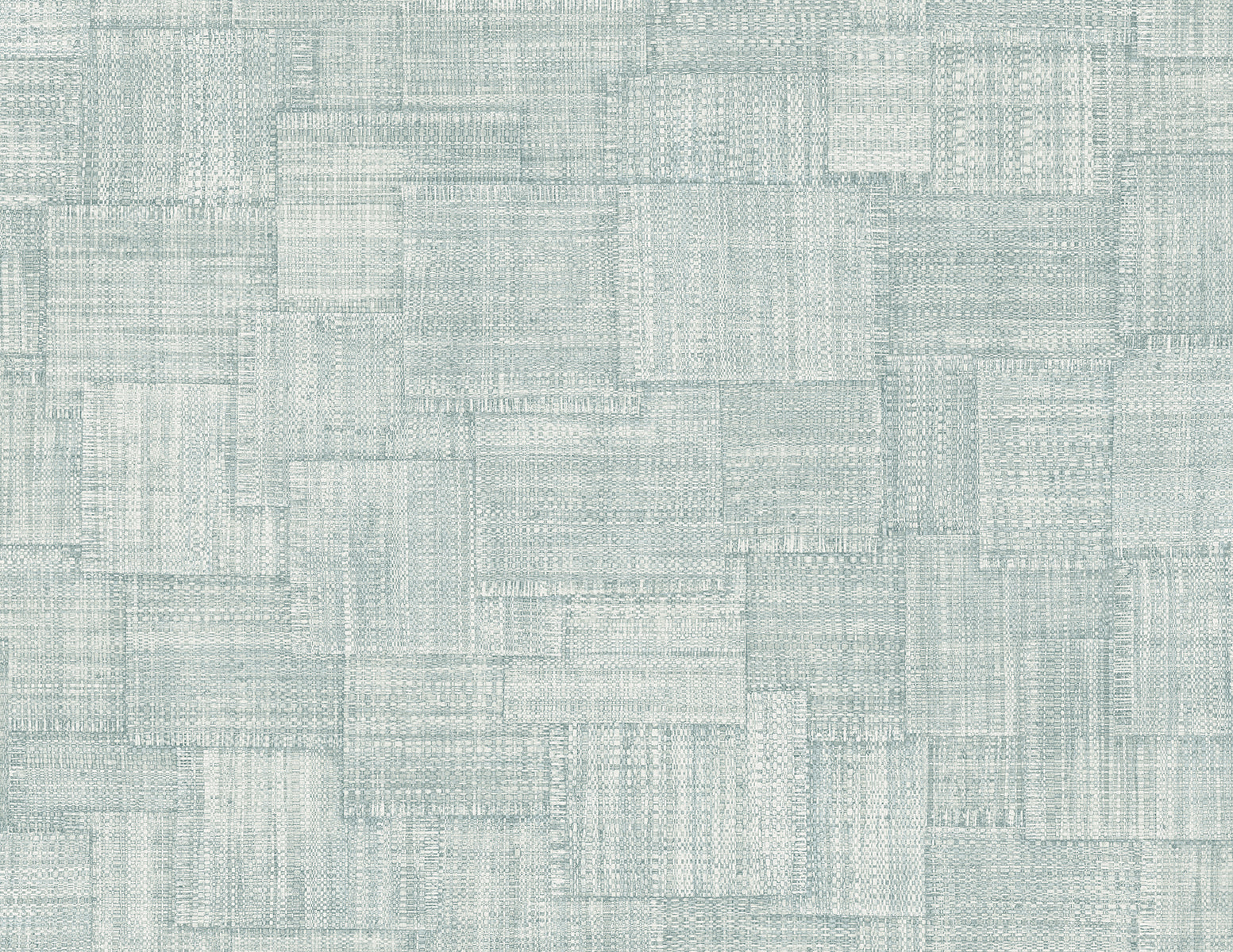 Woven Blocks wallpaper in sky blue color - pattern number RA41716 - by Seabrook in the Raffia collection