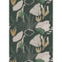 Safari 4 Panel Mural in green color - pattern number RB248 - by Grandeco in the Day Dreamers collection
