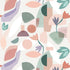 Pieces 4 Panel Mural in multi-colored color - pattern number RB255 - by Grandeco in the Day Dreamers collection