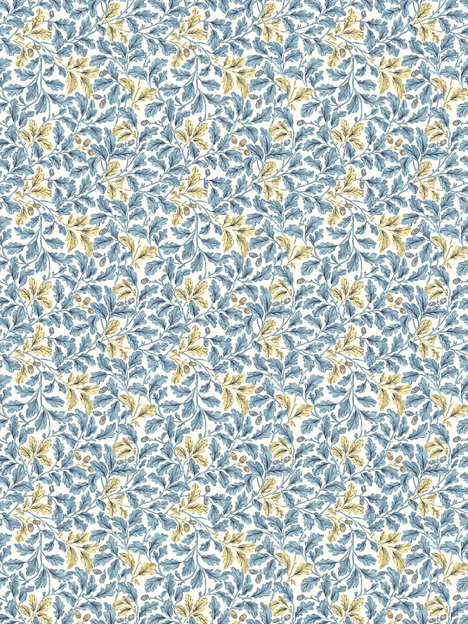 Oaktree wallpaper in golden teal color - pattern number SC WP16089D0005 - by Scalamandre in the  collection