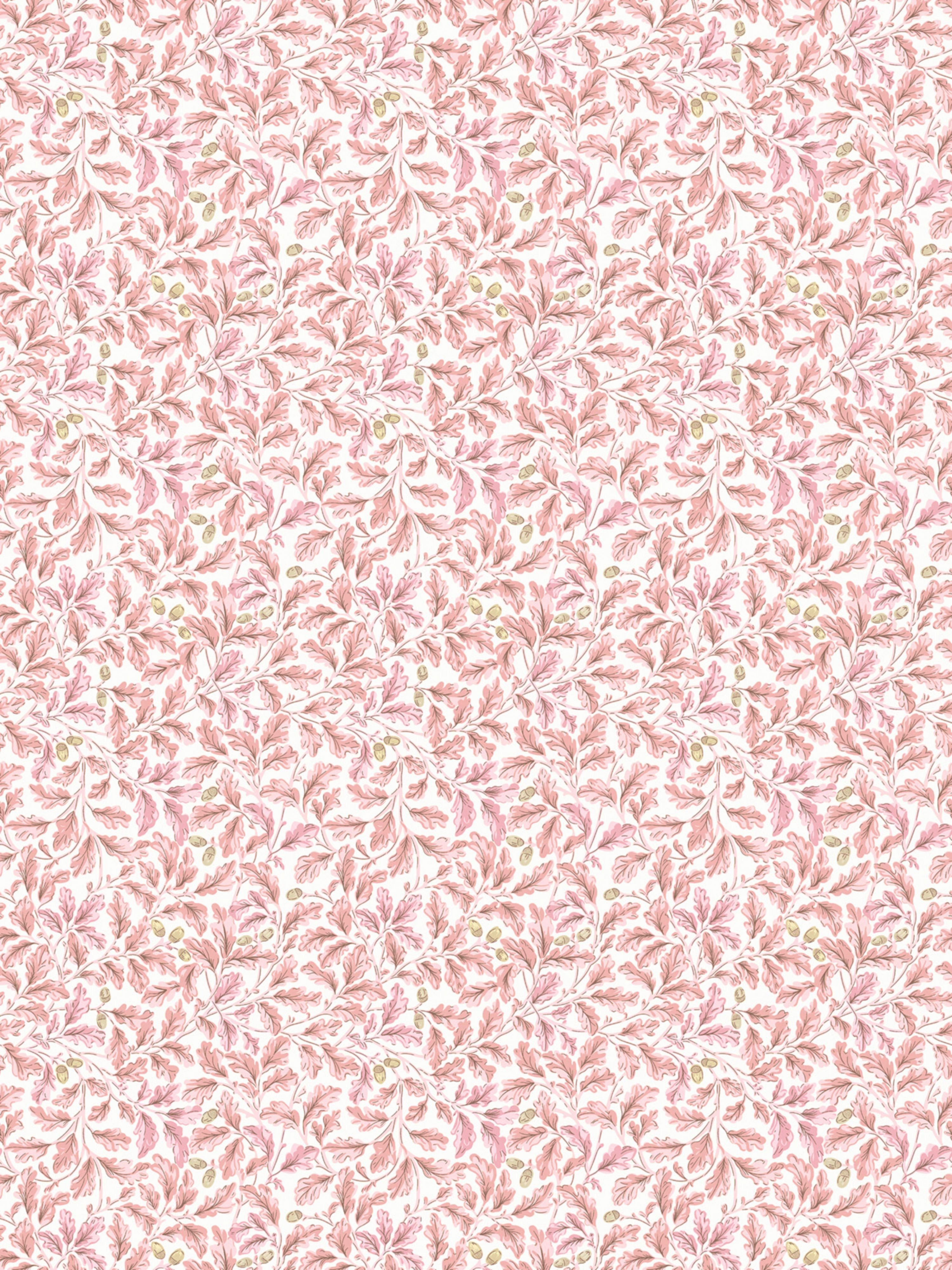 Oaktree wallpaper in shell pink color - pattern number SC WP16089D0009 - by Scalamandre in the  collection