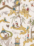 Ping Wallpaper in Cream Multi color - pattern number SC WP16254D0001 - by Scalamandre in the collection