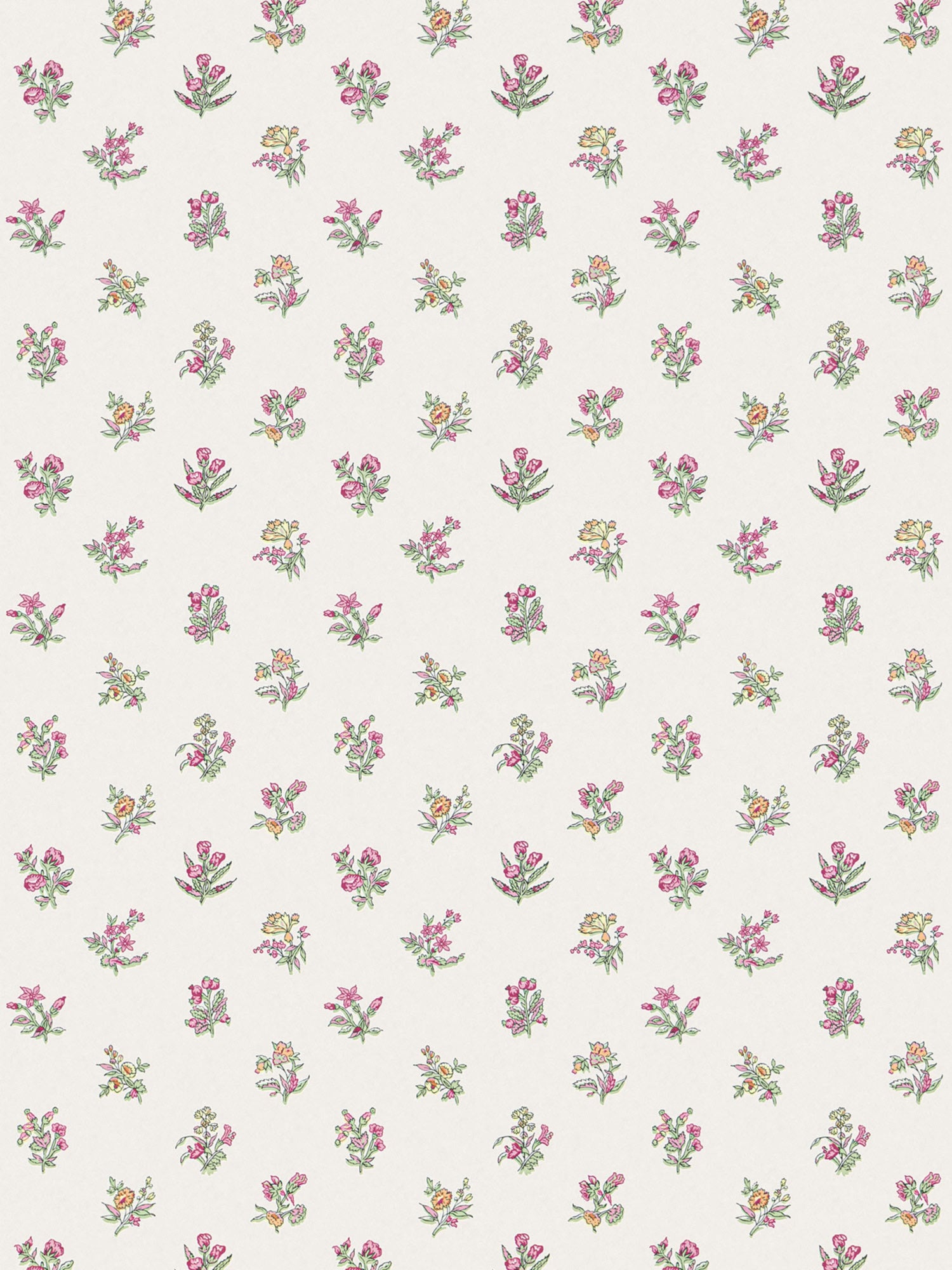 Summer Flora wallpaper in sorbet color - pattern number SC WP81053D0006 - by Scalamandre in the  collection
