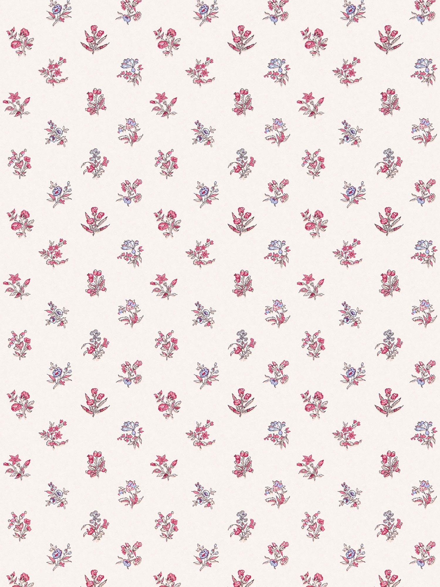 Summer Flora wallpaper in pastel peony color - pattern number SC WP81053D0007 - by Scalamandre in the  collection