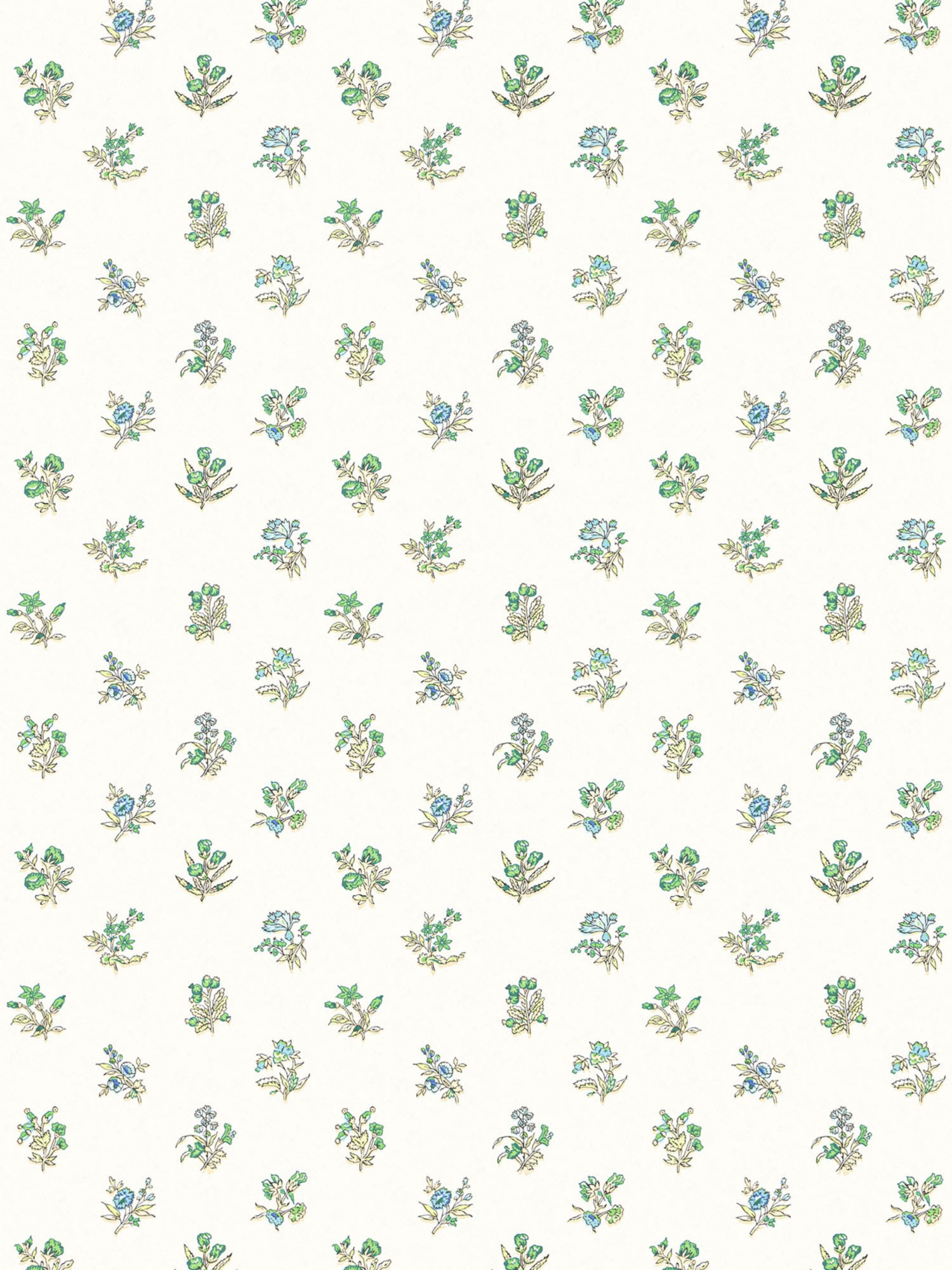 Summer Flora wallpaper in key lime color - pattern number SC WP81053D0009 - by Scalamandre in the  collection