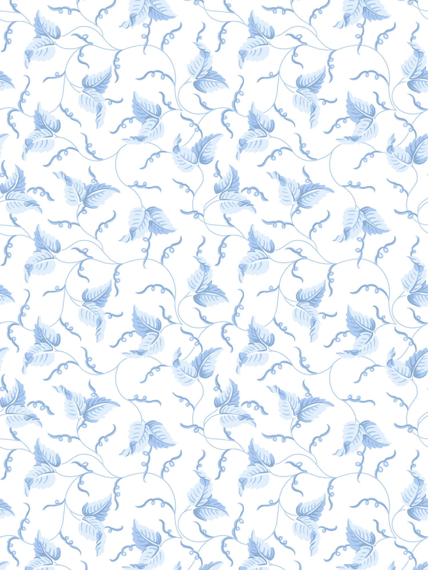 Angle Leaf wallpaper in blue jay color - pattern number SC WP81525D0008 - by Scalamandre in the  collection