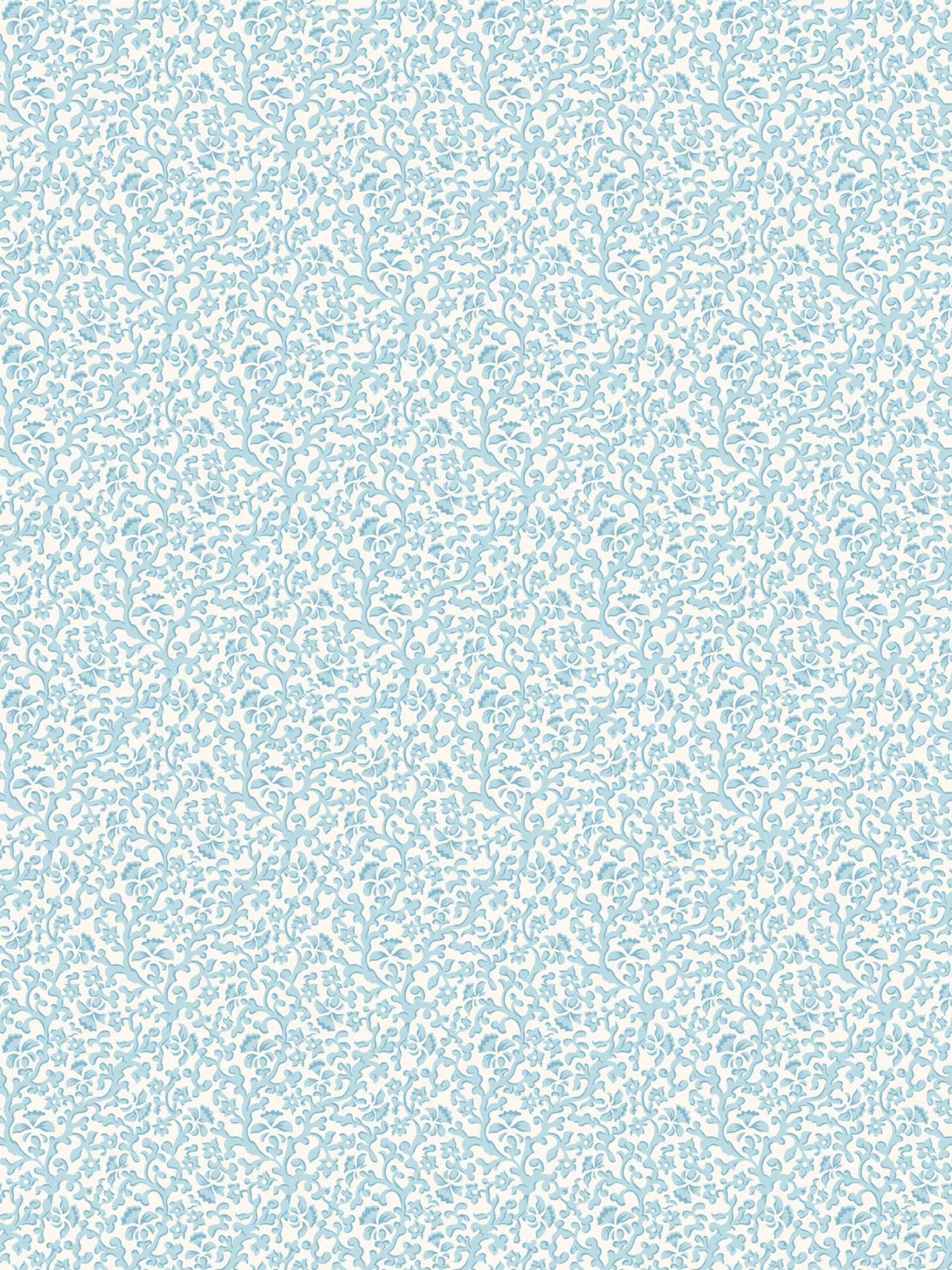 Bandbox wallpaper in aquamarine color - pattern number SC WP88087D0006 - by Scalamandre in the  collection