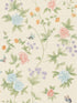 Luoyang Garden Sisal Wallpaper in Aqua Carnation color - pattern number SC WP88382D0006 - by Scalamandre in the collection