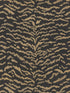 Tigress wallpaper in bronze on black color - pattern number SC 0006WP88506 - by Scalamandre in the  collection