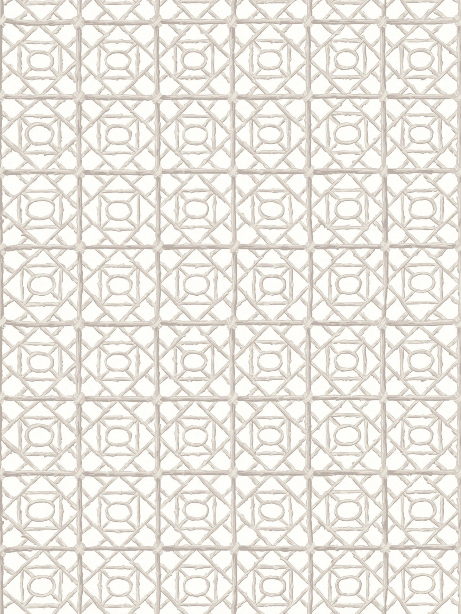 Ormond Fret wallpaper in oyster color - pattern number SC WP88613D0001 - by Scalamandre in the  collection