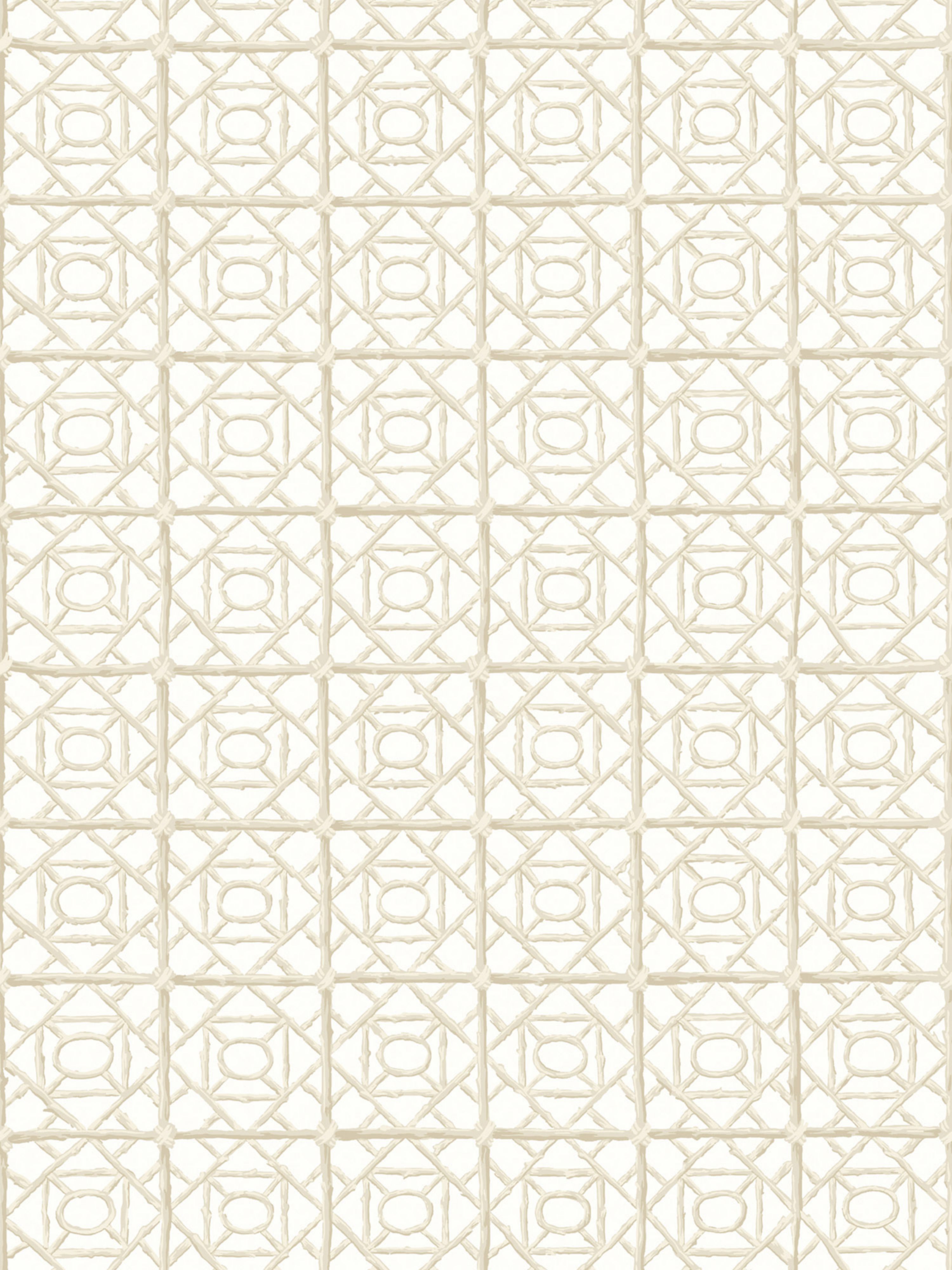 Ormond Fret wallpaper in oak color - pattern number SC WP88613D0003 - by Scalamandre in the  collection