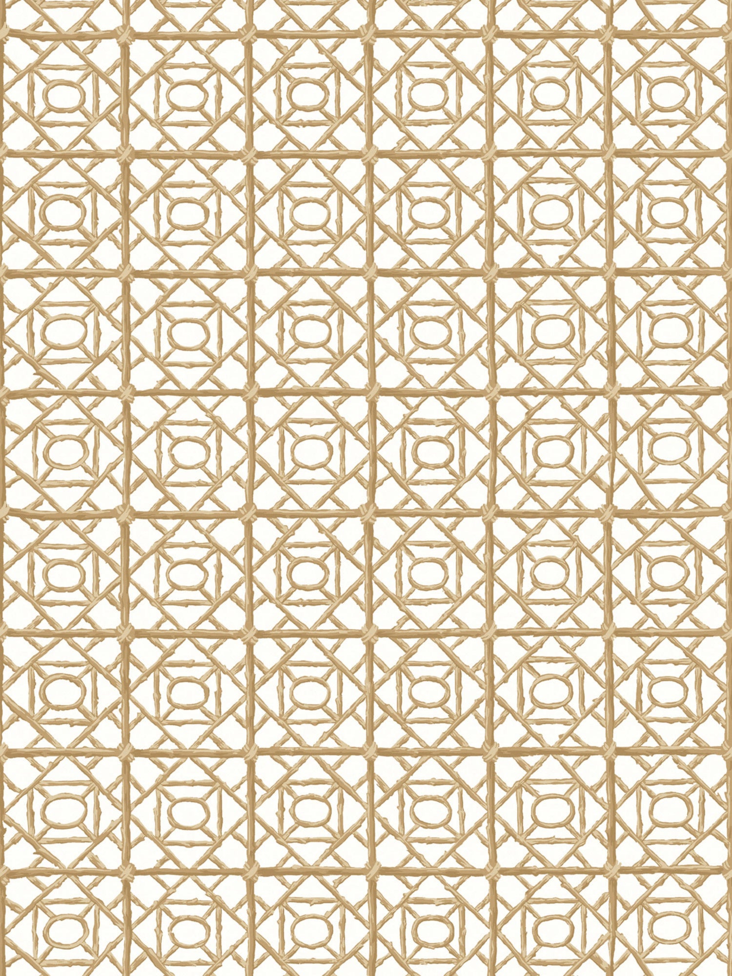 Ormond Fret wallpaper in twine color - pattern number SC WP88613D0004 - by Scalamandre in the  collection
