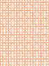 Ormond Fret wallpaper in tangerine color - pattern number SC WP88613D0005 - by Scalamandre in the  collection