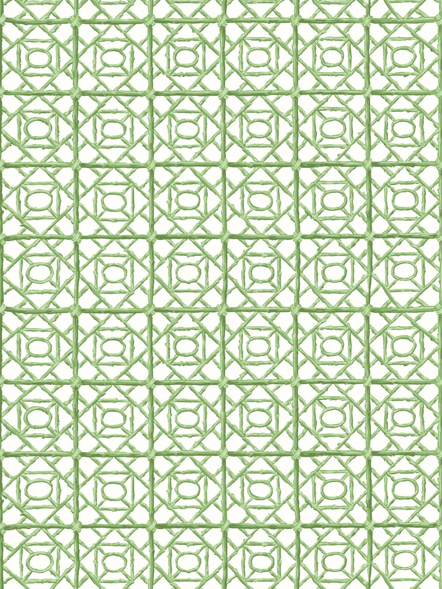 Ormond Fret wallpaper in grass color - pattern number SC WP88613D0007 - by Scalamandre in the  collection