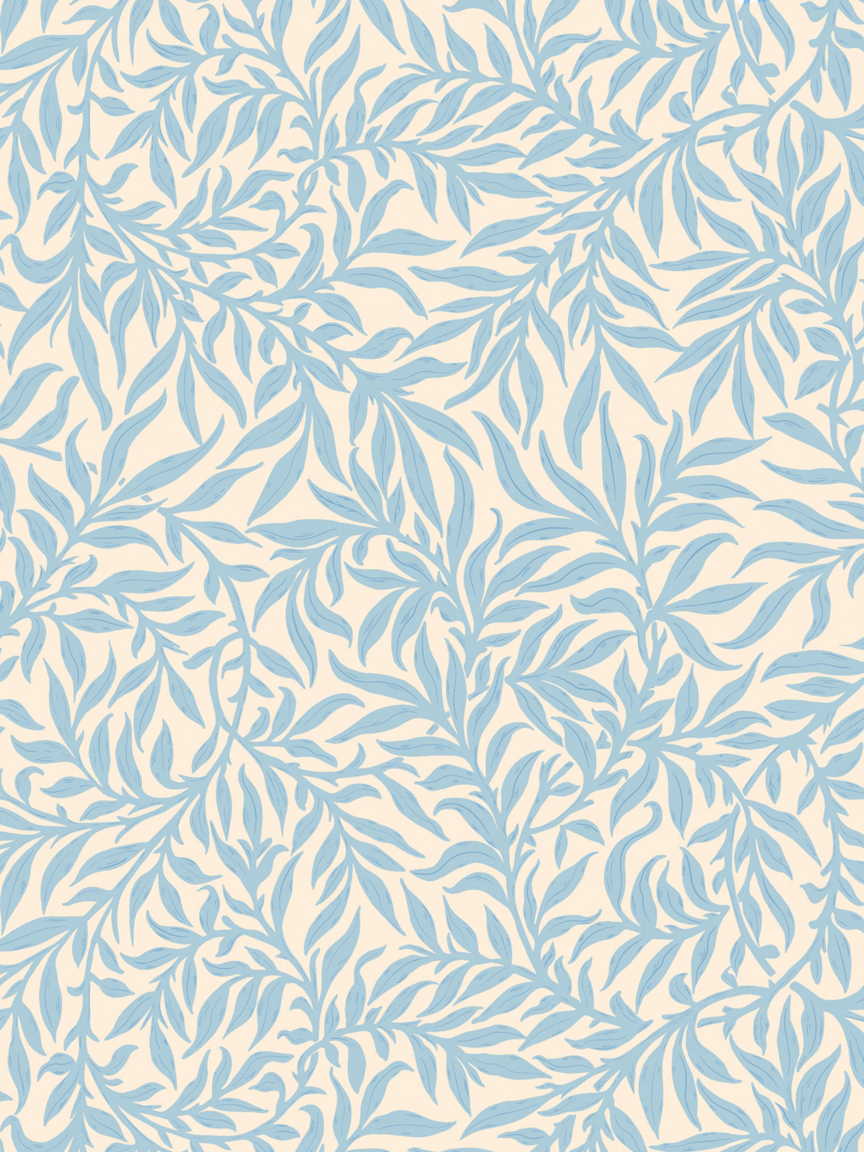 Willow wallpaper in sky color - pattern number SC WP88614D0005 - by Scalamandre in the  collection