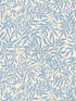 Honeysuckle wallpaper in misty blueberry color - pattern number SC WP88617D0005 - by Scalamandre in the  collection