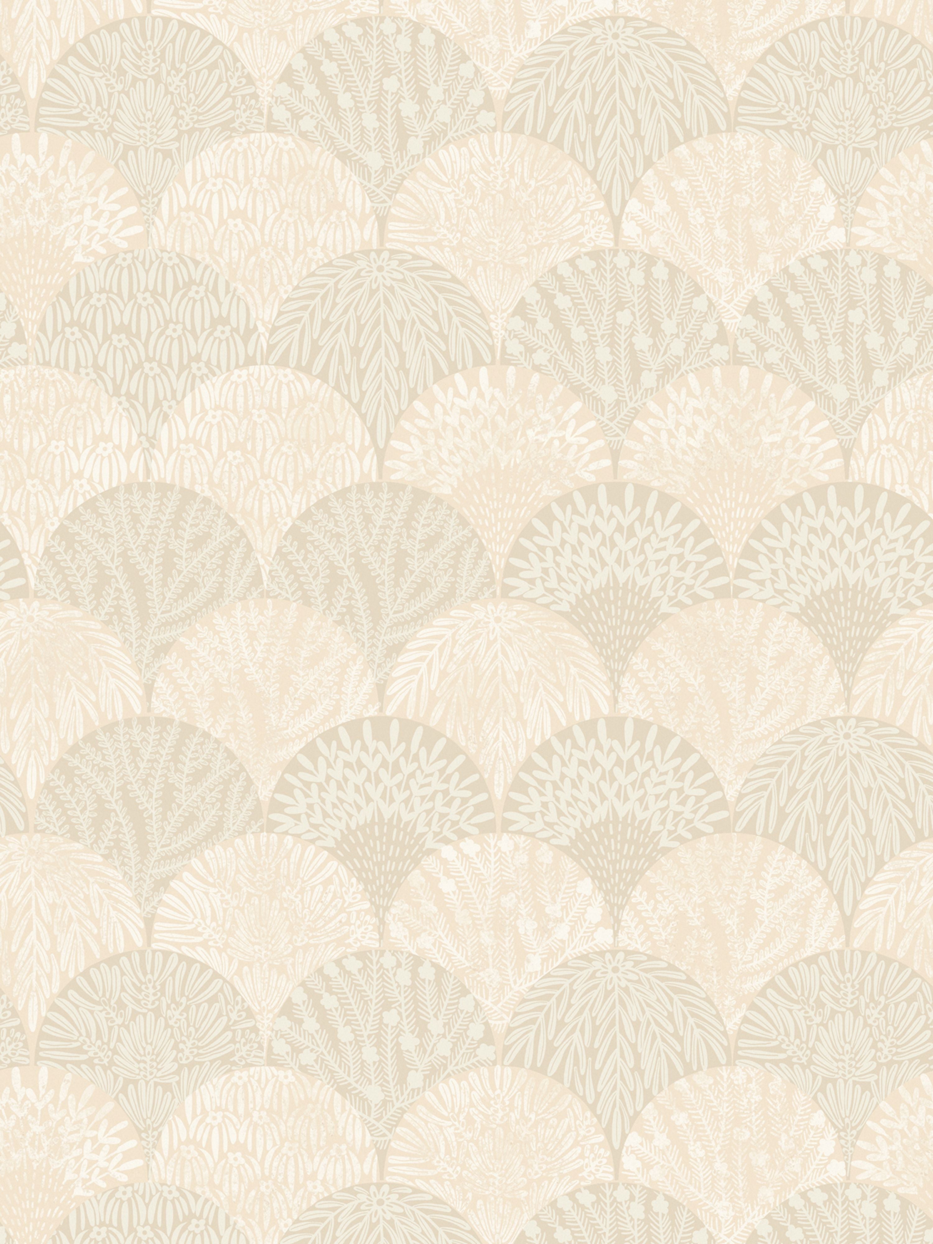 Herb Garden wallpaper in parchment color - pattern number SC WP88618D0001 - by Scalamandre in the  collection