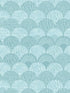 Herb Garden wallpaper in aqua color - pattern number SC WP88618D0005 - by Scalamandre in the  collection