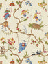 Ming Circus wallpaper in multi on beige color - pattern number SC 0001WP81605 - by Scalamandre in the  collection