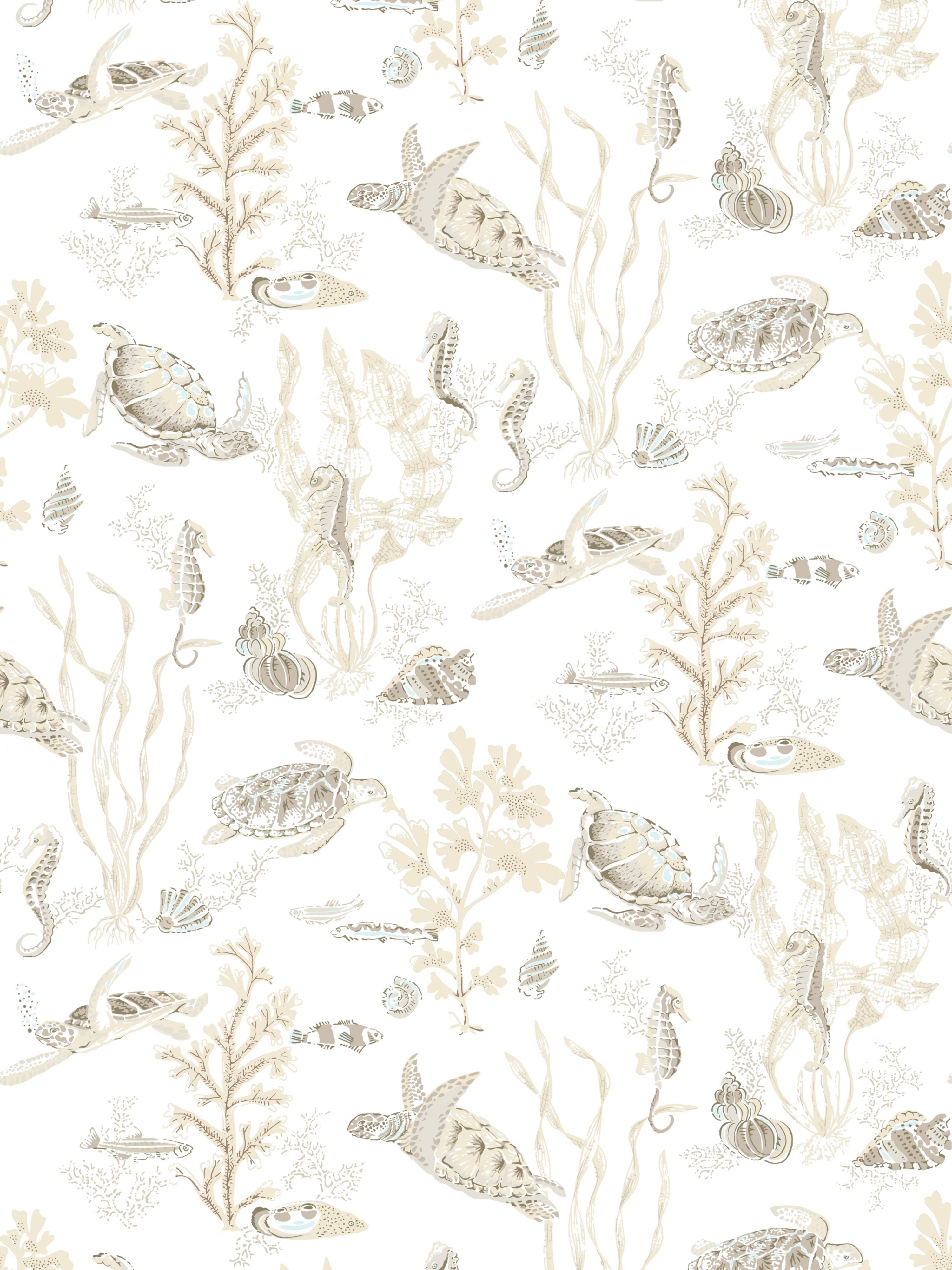 Garparilla | Vinyl II wallpaper in sand color - pattern number SC WP88209VD0001 - by Scalamandre in the  collection