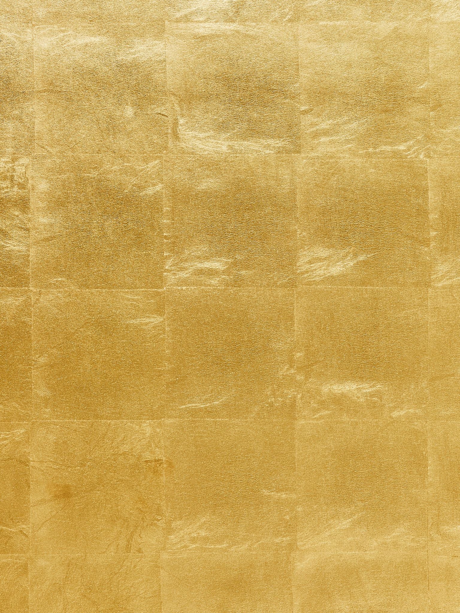 Gold Leaf fabric in gold metal color - pattern number SC 0001WP88334 - by Scalamandre in the  collection