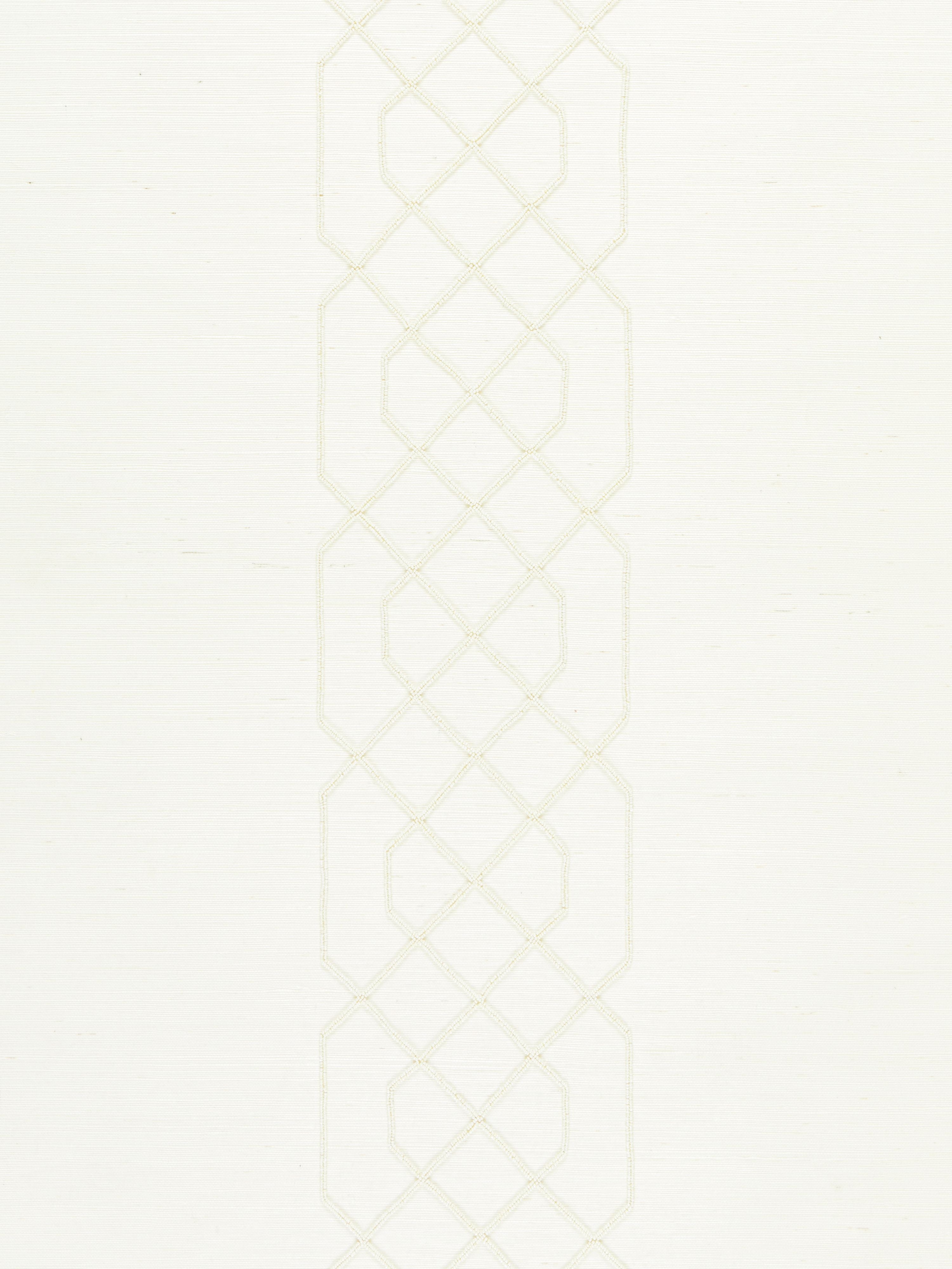 Adelaide Beaded Sisal wallpaper in ivory color - pattern number SC 0001WP88385 - by Scalamandre in the  collection