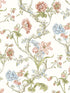 Andrew Jackson Floral wallpaper in countryside color - pattern number SC 0001WP88432 - by Scalamandre in the  collection