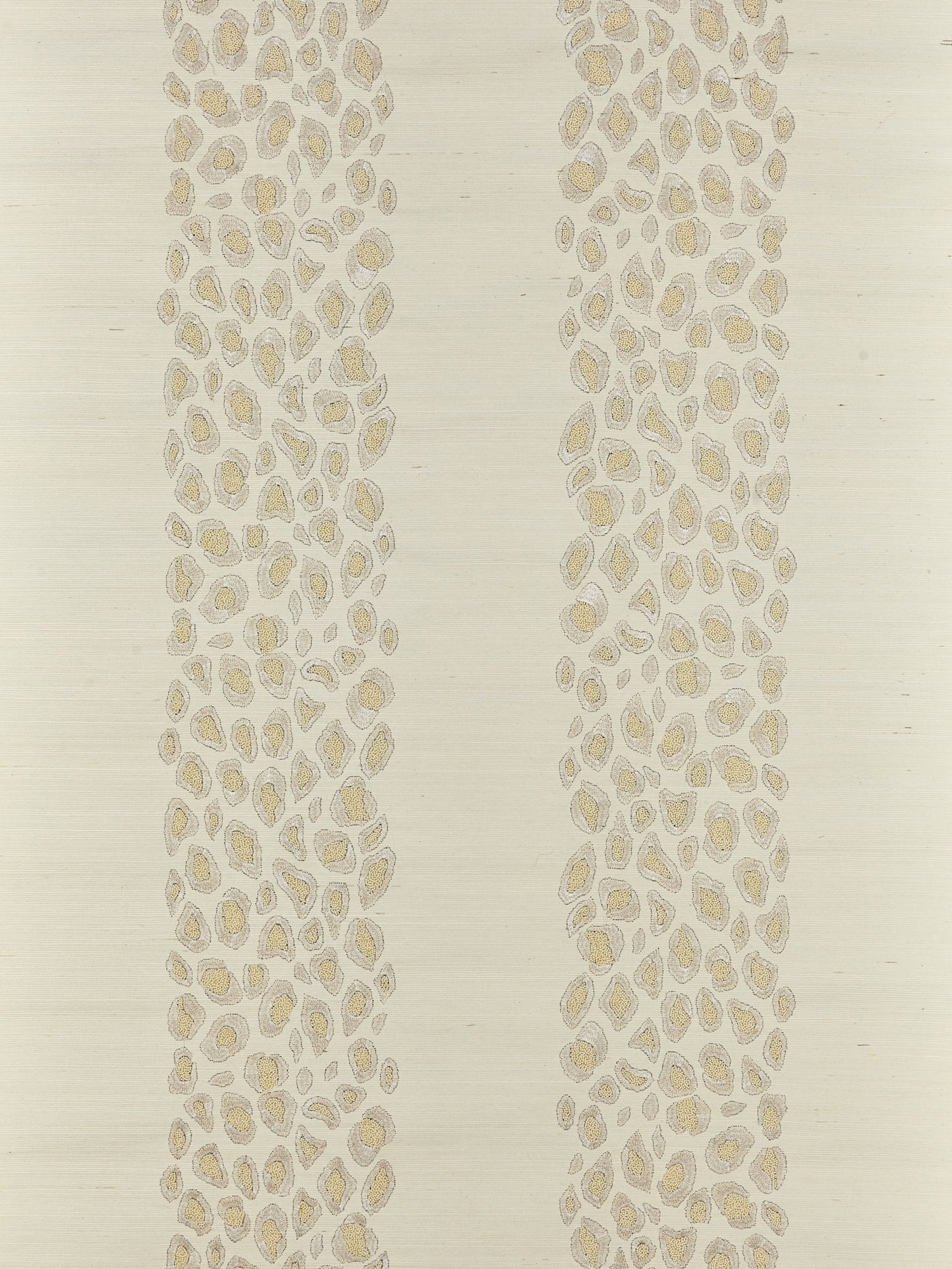 Catwalk Embellished Grasscloth fabric in pearl color - pattern number SC 0001WP88446 - by Scalamandre in the  collection
